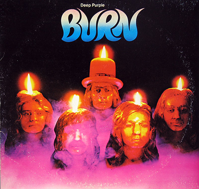 DEEP PURPLE - Burn (Italian Release) album front cover vinyl record